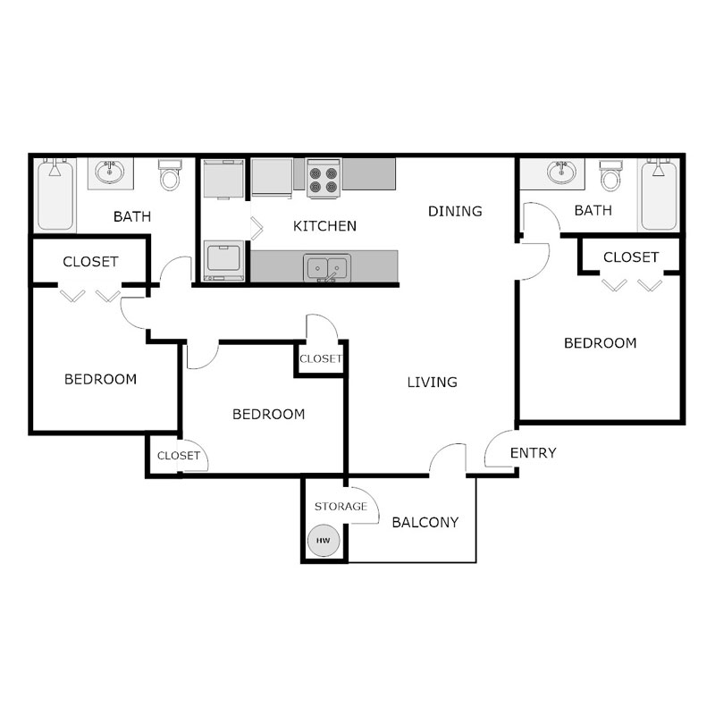 Floor Plans - Trails of Garden City - Garden City, KS - A PRE/3 Property